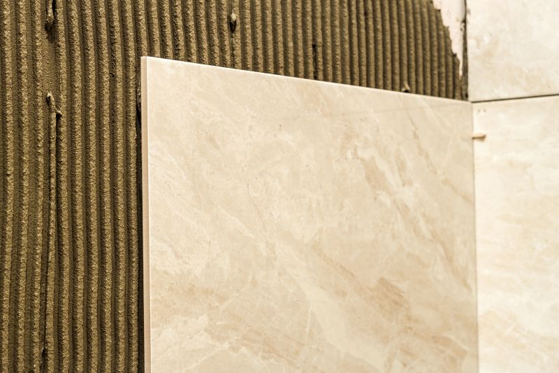 Mosaic Tile Floor Installation